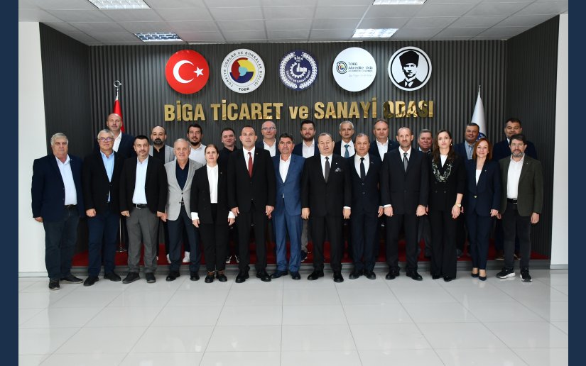 Biga TSO'da yeni dönem başladı: Meclis Başkanı Tevfik Başarır, Yönetim Kurulu Başkanı Şadan Doğan