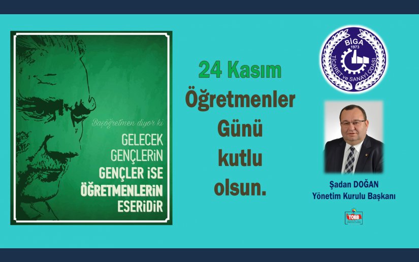 24 Kasım Öğretmenler Günü Mesajı