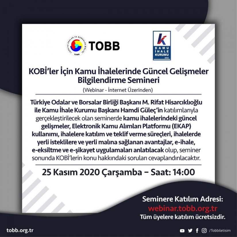 Kamu İhaleleri Webinarı