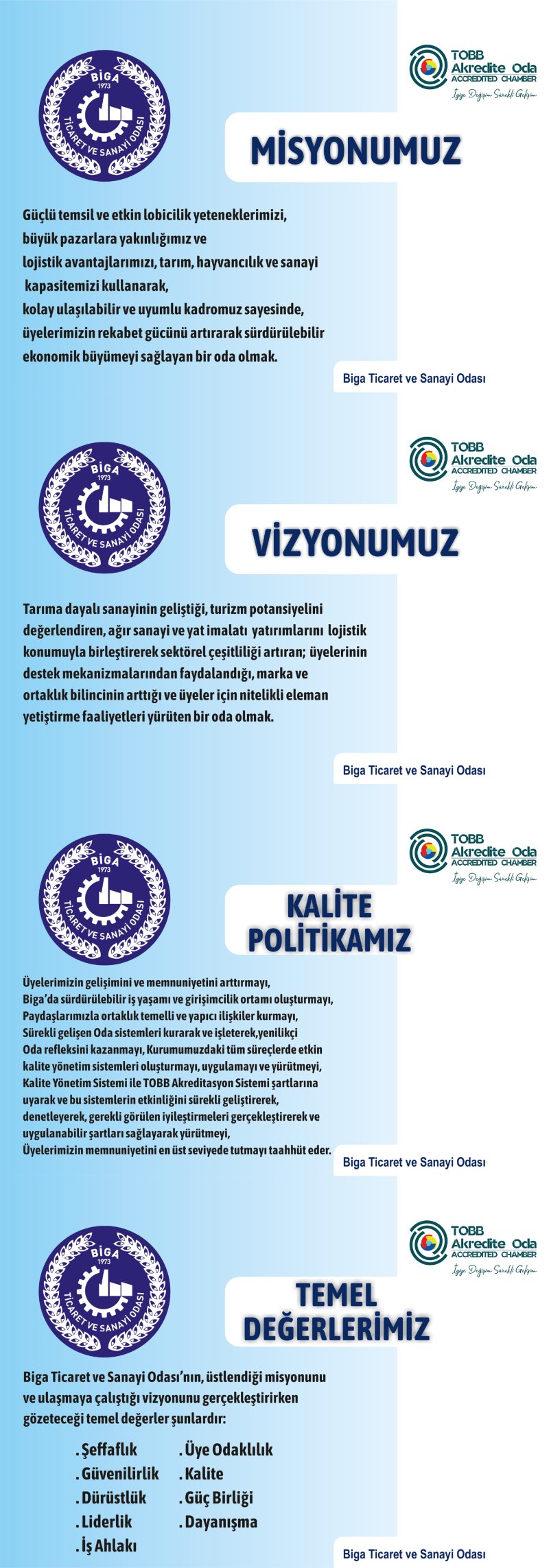 Misyon ve Vizyon